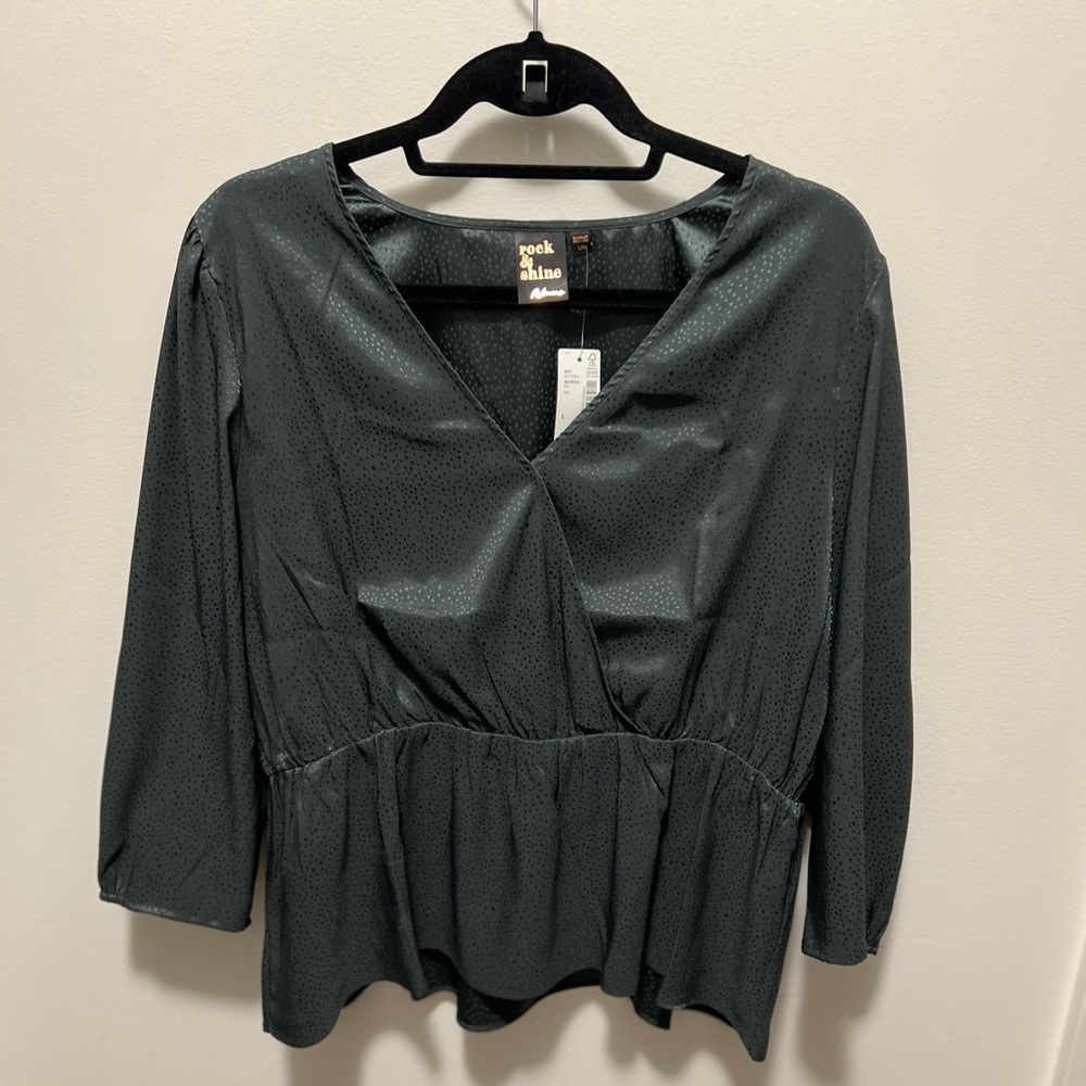 Peplum blouse